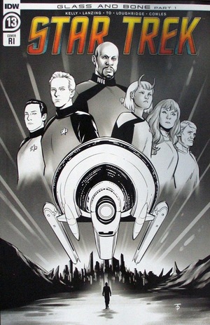 [Star Trek (series 6) #13 (Cover D - Marcus To B&W Incentive)]