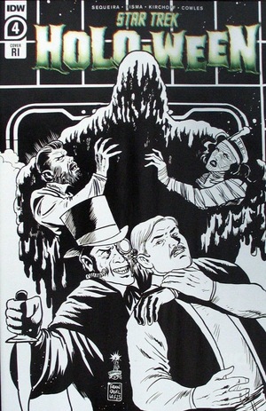 [Star Trek: Holoween #4 (Cover C - Francesco Francavilla B&W Incentive)]