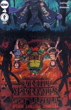[Teenage Mutant Ninja Turtles / Stranger Things #4 (Cover B - Jorge Corona)]