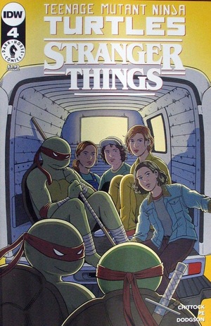 [Teenage Mutant Ninja Turtles / Stranger Things #4 (Cover C - Jenn Woodall)]