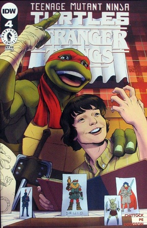 [Teenage Mutant Ninja Turtles / Stranger Things #4 (Cover D - Adam Gorham)]