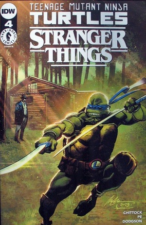 [Teenage Mutant Ninja Turtles / Stranger Things #4 (Cover F - Rafael Albuquerque Incentive)]