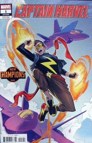 [Captain Marvel (series 12) No. 1 (1st printing, Cover D - Paco Medina New Champions)]