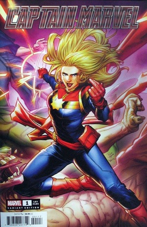 [Captain Marvel (series 12) No. 1 (1st printing, Cover K - Rickie Yagawa Incentive)]