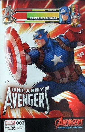 [Uncanny Avengers (series 4) No. 3 (Cover E - David Nakayam X-Men 60th Wraparound)]