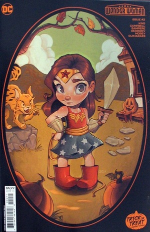 [Wonder Woman (series 6) 2 (Cover G - Chrissie Zullo Trick-or-Treat)]