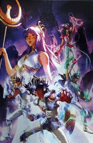 [Saint Seiya: Knights of the Zodiac - Time Odyssey #2 (Cover D - Gerald Parel Full Art Incentive)]