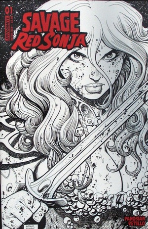 [Savage Red Sonja #1 (Cover F - Arthur Adams Line Art Incentive)]