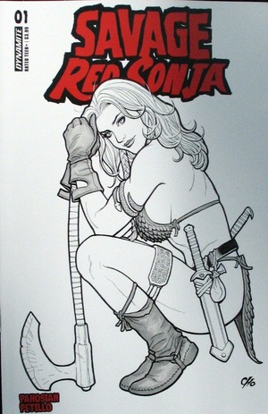 [Savage Red Sonja #1 (Cover H - Frank Cho Line Art Incentive)]