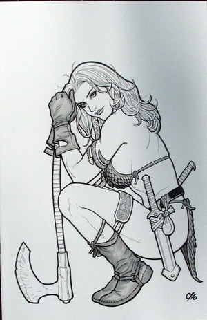 [Savage Red Sonja #1 (Cover J - Frank Cho Full Art Line Art Incentive)]