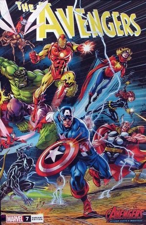 [Avengers (series 8) No. 7 (Cover B - Leonel Castellani Avengers 60th Wraparound)]
