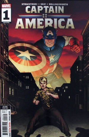 [Captain America (series 10) No. 1 (2nd printing, Cover A - Jesus Saiz)]