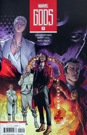 [G.O.D.S. No. 1 (2nd printing, Cover A - Valerio Schiti)]