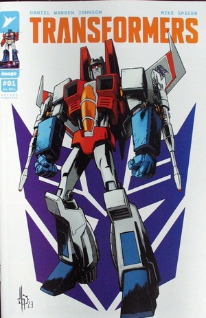 [Transformers (series 4) #1 (2nd printing, Cover B - Jason Howard)]