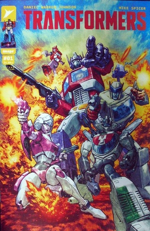 [Transformers (series 4) #1 (2nd printing, Cover C - Lewis LaRosa)]