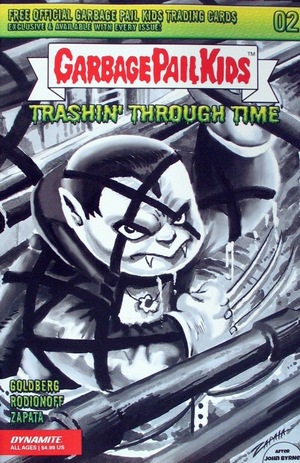 [Garbage Pail Kids - Through Time #2 (Cover E - Jeff Zapata B&W Incentive)]