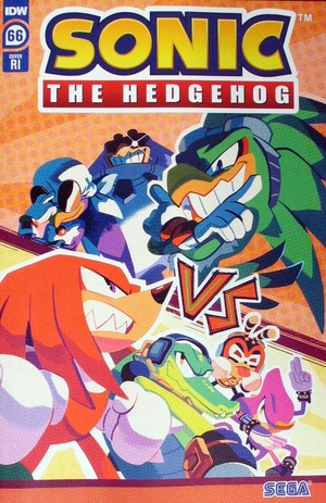 [Sonic the Hedgehog (series 2) #66 (Cover C - Nathalie Fourdraine Incentive)]