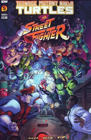 [Teenage Mutant Ninja Turtles Vs. Street Fighter #5 (Cover A - Ariel Medel)]