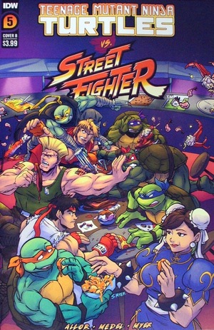 [Teenage Mutant Ninja Turtles Vs. Street Fighter #5 (Cover B - Sarah Myer)]