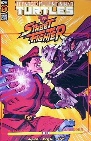 Teenage Mutant Ninja Turtles Vs. Street Fighter' Comic