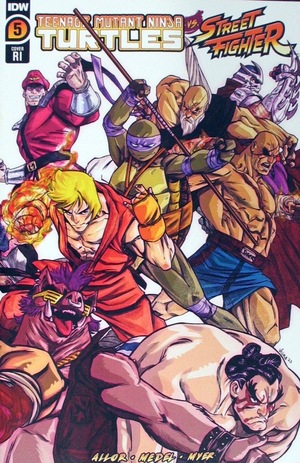 [Teenage Mutant Ninja Turtles Vs. Street Fighter #5 (Cover D - Vincenzo Federici)]