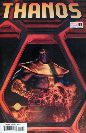 [Thanos (series 4) No. 1 (Cover D - Dave Wachter Windowshades)]