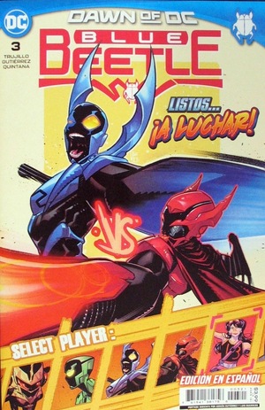 [Blue Beetle (series 10) 3 Spanish language edition (Cover A - Adrian Guiterrez)]