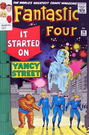 [Mighty Marvel Masterworks - The Fantastic Four Vol. 3: Started on Yancy (SC, variant cover - Jack Kirby)]