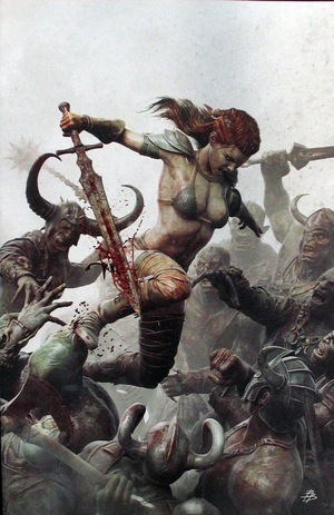 [Red Sonja (series 10) #5 (Cover K - Bjorn Barends Full Art Incentive)]