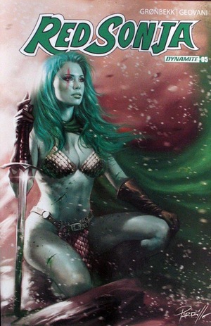 [Red Sonja (series 10) #5 (Cover M - Lucio Parrillo Ultraviolet)]