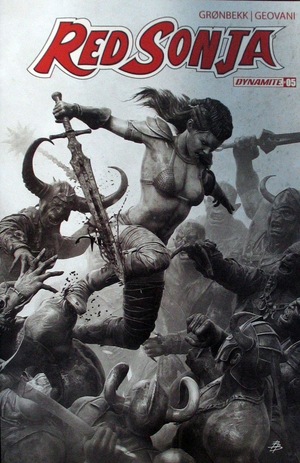 [Red Sonja (series 10) #5 (Cover O - Bjorn Barends B&W Incentive)]