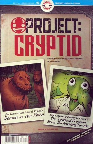 [Project Cryptid #3 (Cover A - Peter Krause)]