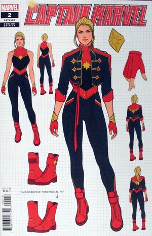 [Captain Marvel (series 12) No. 2 (Cover L - Jen Bartel Character Design Incentive)]