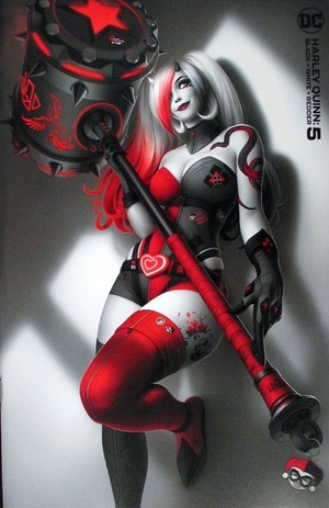 [Harley Quinn - Black + White + Redder 5 (Cover B - Warren Louw)]