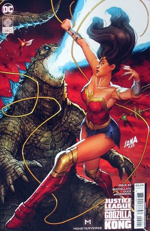 [Justice League vs. Godzilla vs. Kong 2 (Cover B - David Nakayama Wonder Woman Connecting)]