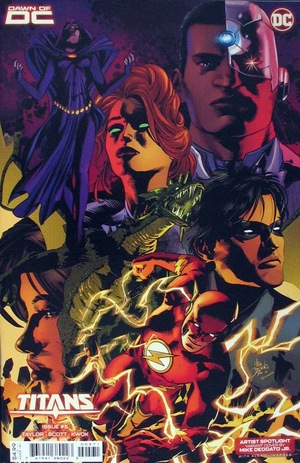 [Titans (series 4) 5 (Cover E - Mike Deodato Jr. Artist Spotlight)]