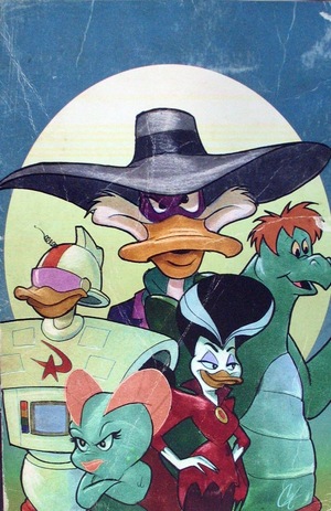 [Darkwing Duck (series 2) #10 (Cover V - Cat Staggs Full Art Incentive)]