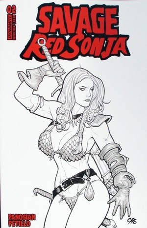 [Savage Red Sonja #2 (Cover G - Frank Cho Line Art Incentive)]