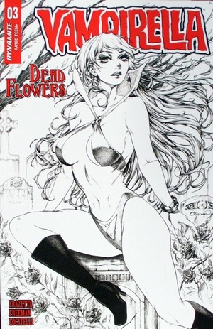[Vampirella - Dead Flowers #3 (Cover F - Collette Turner Line Art Incentive)]