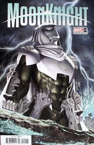 [Moon Knight (series 9) No. 29 (Cover B - InHyuk Lee Last Days of Moon Knight Variant)]