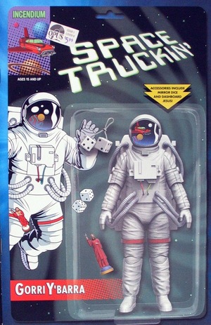 [Space Truckin' #1 (Cover B - Richard Force & Matthew Skiff Action Figure)]