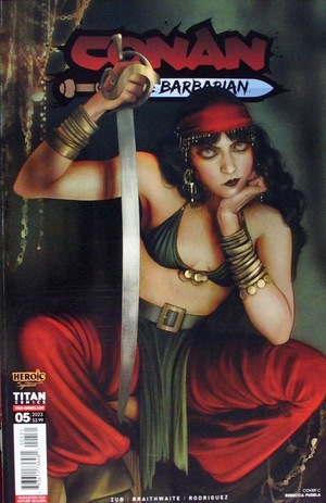 [Conan the Barbarian (series 5) #5 (1st printing, Cover C - Rebeca Puebla)]