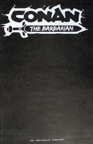 [Conan the Barbarian (series 5) #5 (1st printing, Cover F - Blank)]