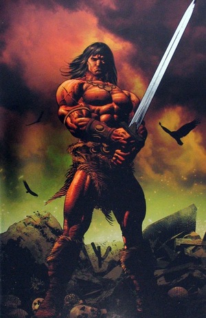 [Conan the Barbarian (series 5) #5 (1st printing, Cover G - Mike Deodato LCSD 2023 Full Art Foil)]