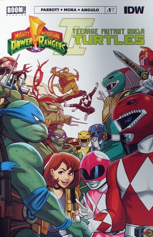 [Mighty Morphin Power Rangers / Teenage Mutant Ninja Turtles II #1 (Cover V - Jordan Gibson Boom! Studios Exclusive)]