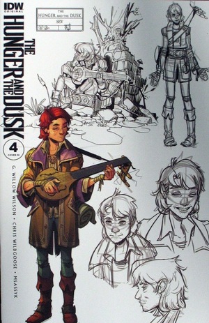 [Hunger and the Dusk #4 (Cover D - Christian Wildgoose Character Design Incentive)]