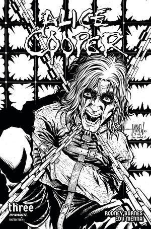 [Alice Cooper (series 2) #3 (Cover D - Andrew Mangum Line Art Incentive)]