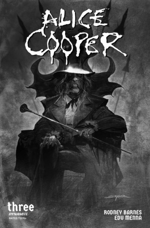 [Alice Cooper (series 2) #3 (Cover H - Stuart Sayger B&W Incentive)]