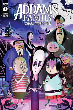 [Addams Family - Charlatan's Web #1 (Cover B - Juan Samu)]