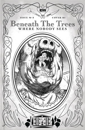 [Beneath the Trees Where Nobody Sees #2 (1st printing, Cover C - Riley Rossmo B&W Incentive)]